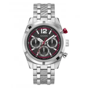Montre Guess Gents Resistance en finition argentée GW0714G1