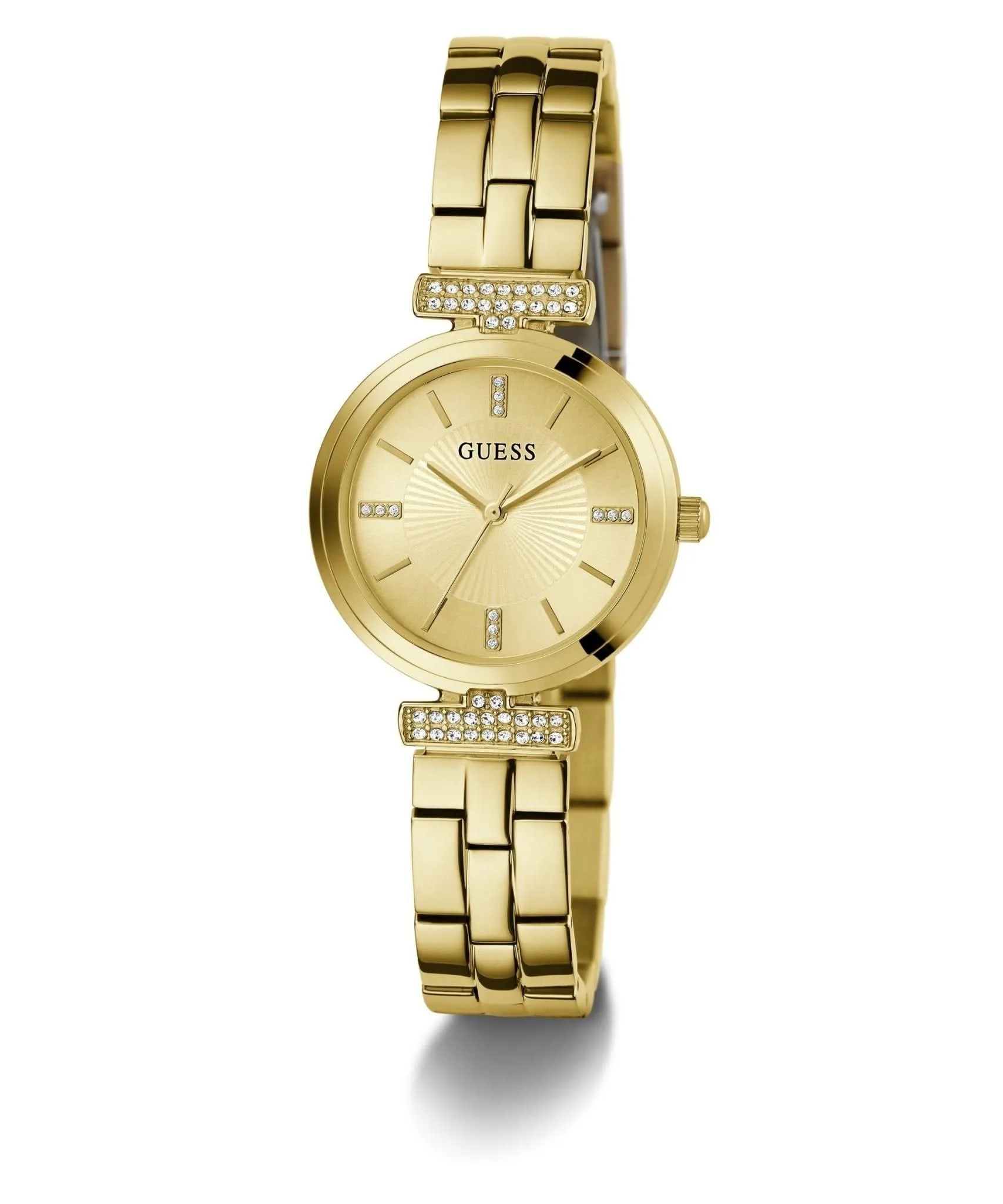 Montre Guess Ladies Array en acier recyclé ton or GW0762L2