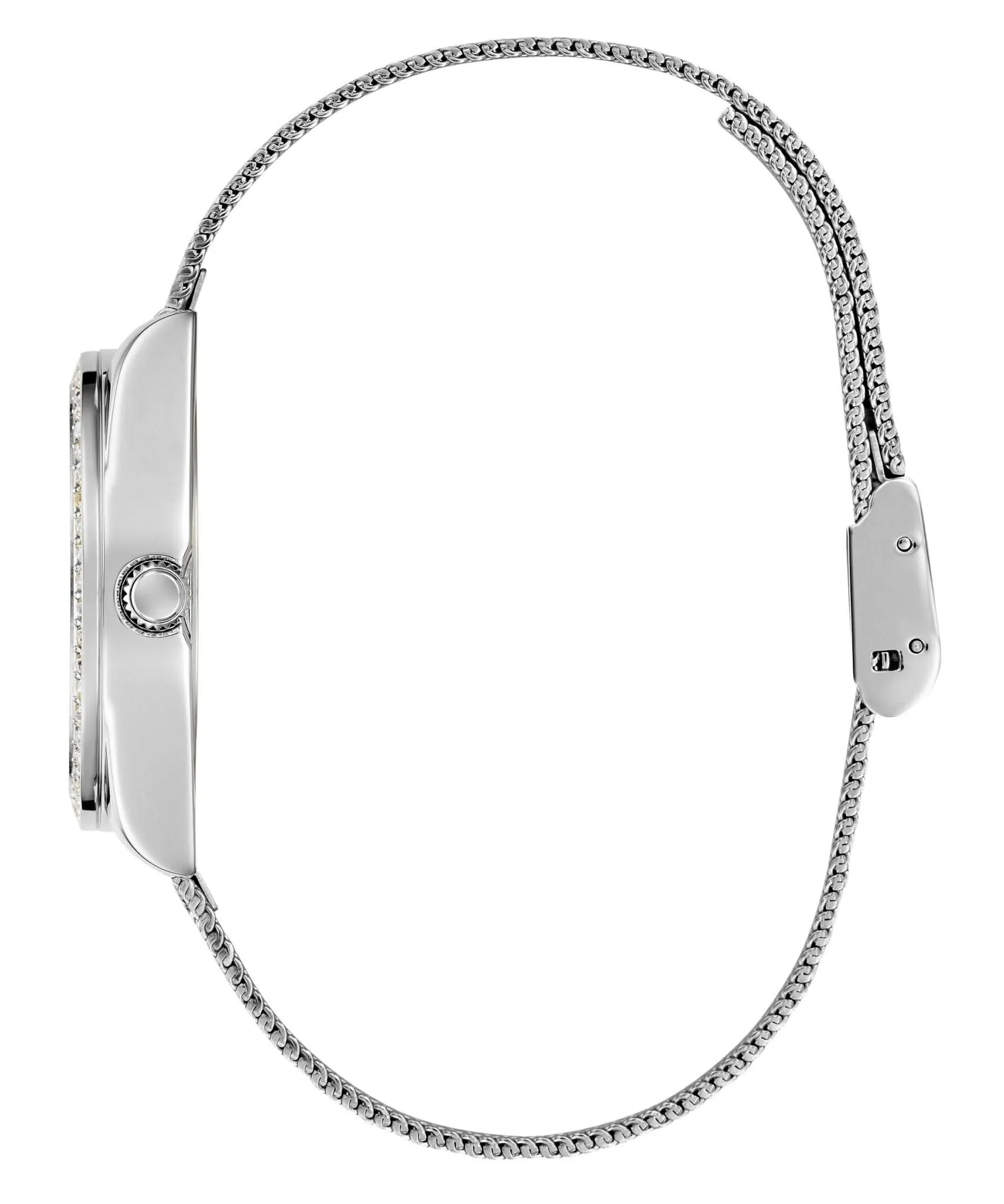 Montre Guess Ladies Boa en maille argentée GW0748L1