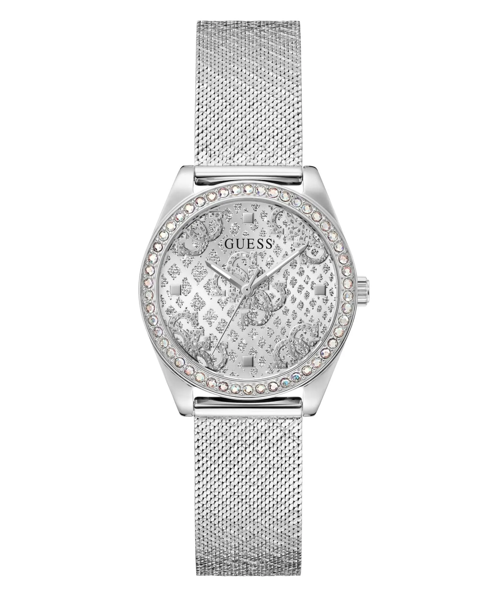 Montre Guess Ladies Boa en maille argentée GW0748L1