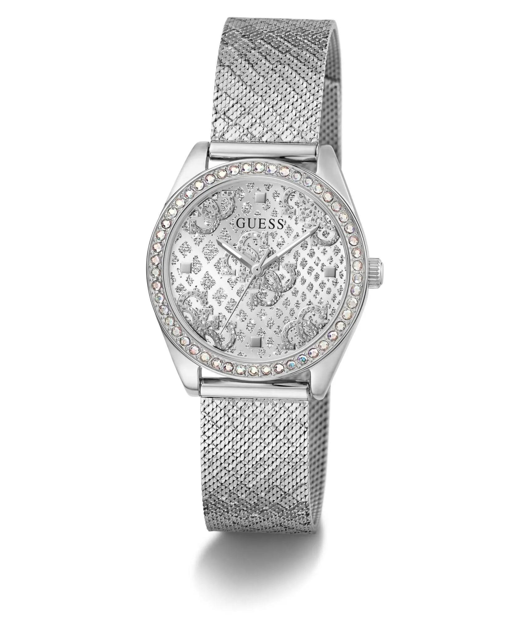 Montre Guess Ladies Boa en maille argentée GW0748L1