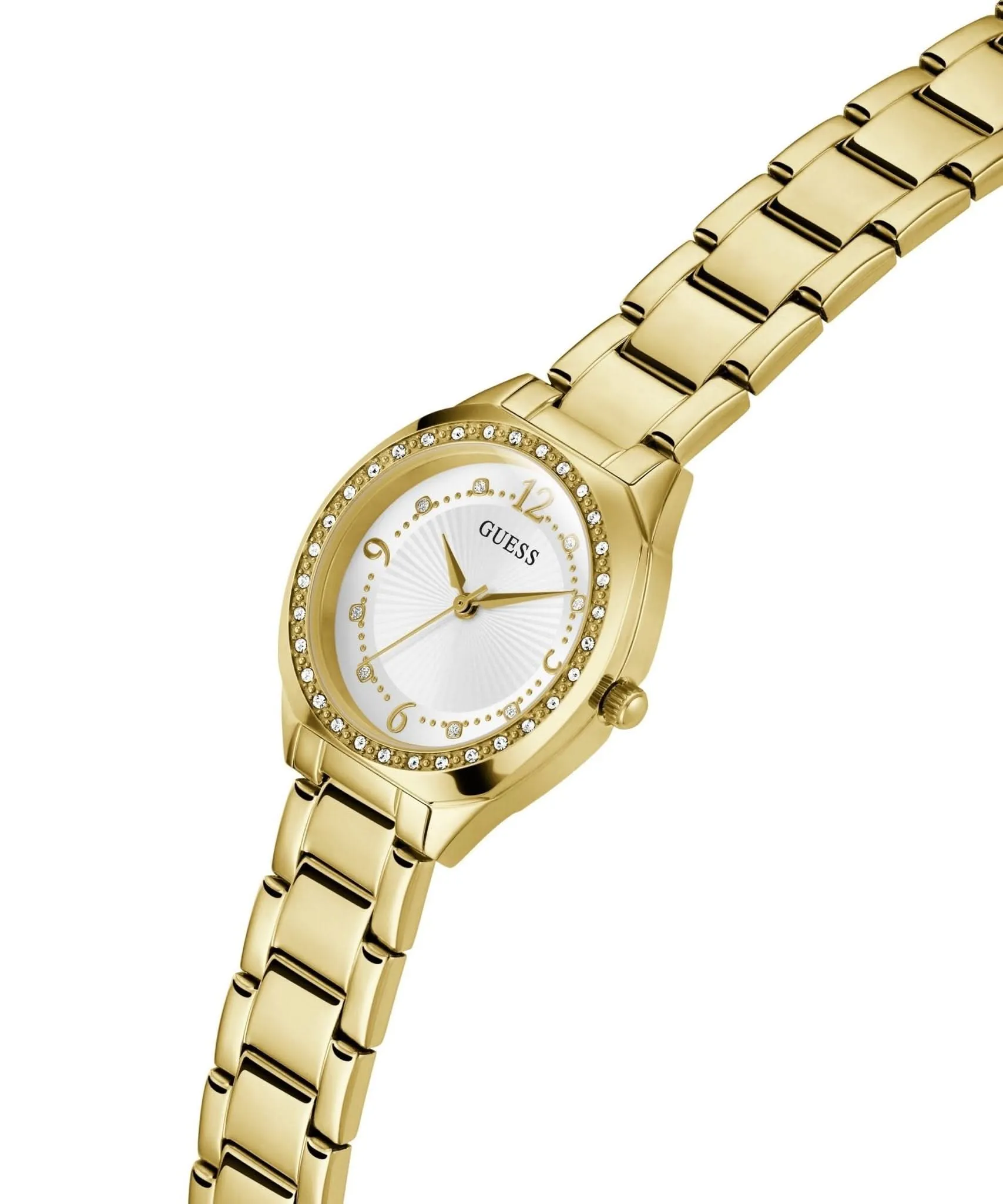 Montre Guess Ladies Charlotte en acier inoxydable ton or GW0767L2