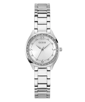 Montre Guess Ladies Charlotte en acier inoxydable finition argentée GW0767L1