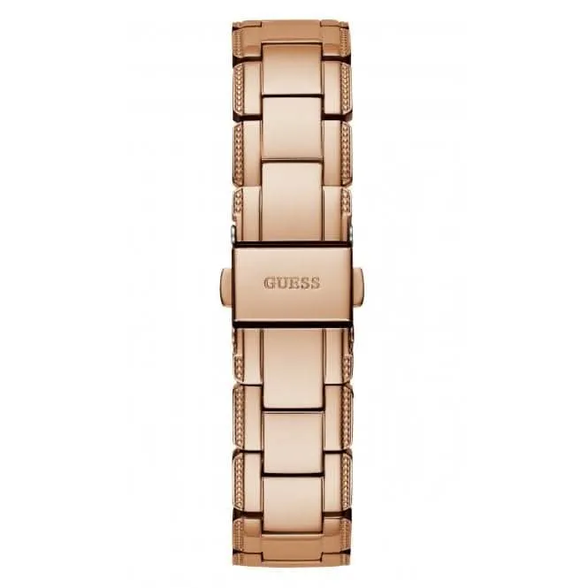 Montre Guess Ladies Crystal Clear en acier inoxydable or rose GW0470L3