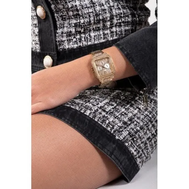 Montre Guess Ladies Deco en acier inoxydable avec finition or GW0472L2