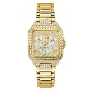 Montre Guess Ladies Deco en acier inoxydable avec finition or GW0472L2