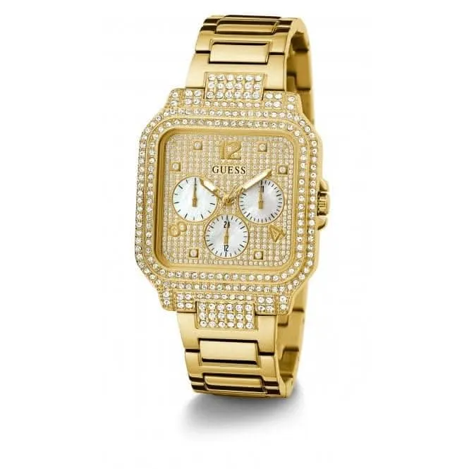 Montre Guess Ladies Deco en acier inoxydable avec finition or GW0472L2