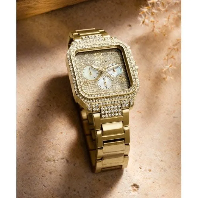 Montre Guess Ladies Deco en acier inoxydable avec finition or GW0472L2