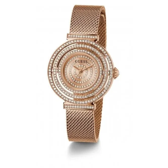 Montre Guess Ladies Dream en acier inoxydable or rose GW0550L3