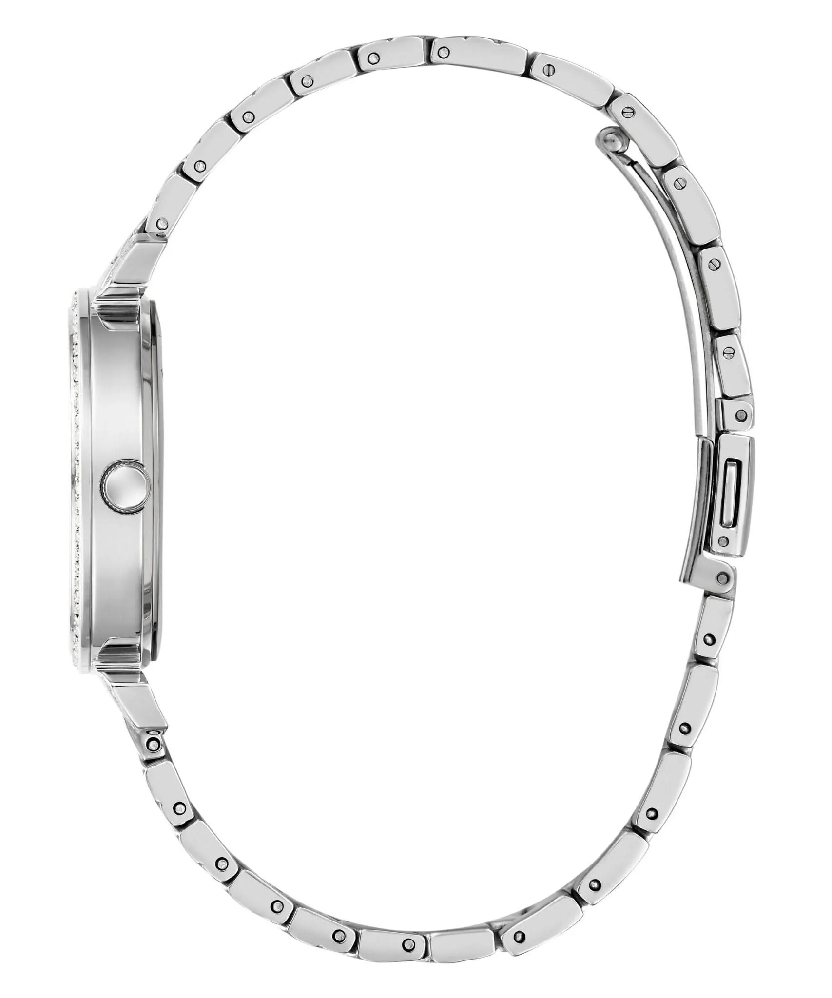 Montre Guess Ladies Enchantment en acier recyclé ton argenté GW0763L1
