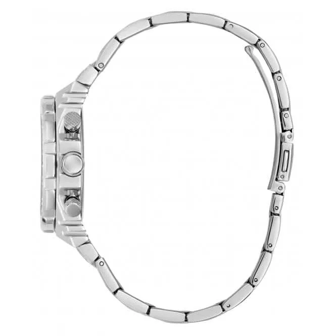 Guess Ladies Fusion Montre en Acier Inoxydable Argentée GW0552L1