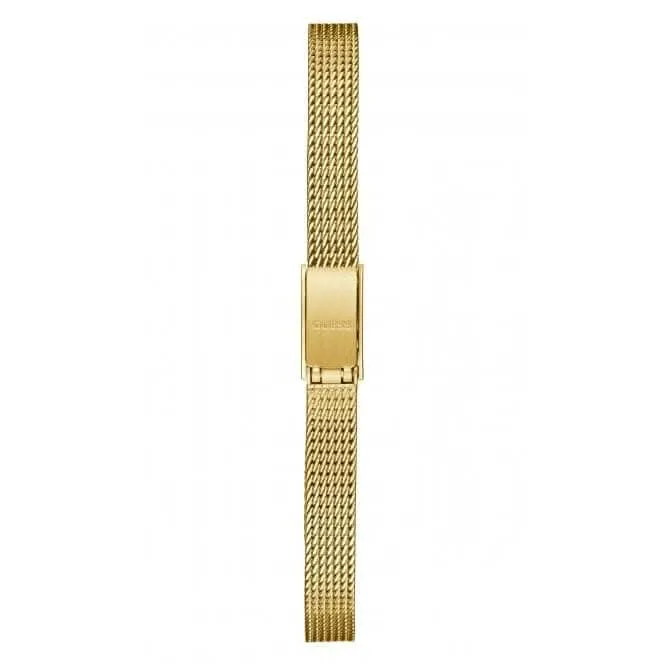 Montre Guess Ladies Grace en acier inoxydable avec bracelet maillé doré GW0400L2