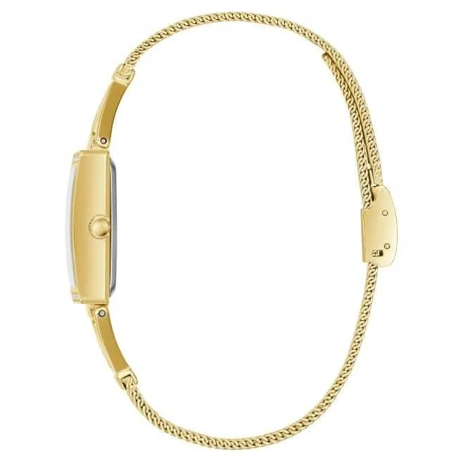 Montre Guess Ladies Grace en acier inoxydable avec bracelet maillé doré GW0400L2