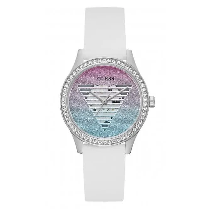 Montre Guess Ladies Lady Idol en acier inoxydable argentée GW0530L5