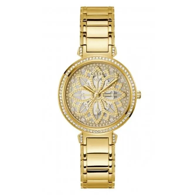 Montre Guess Ladies Lily en acier inoxydable doré GW0528L2