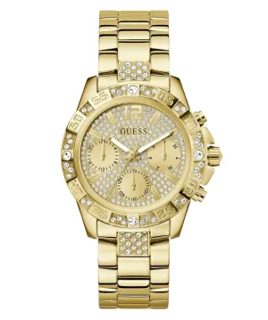 Guess Ladies Majesty Monture Or Acier Inoxydable Montre GW0771L2