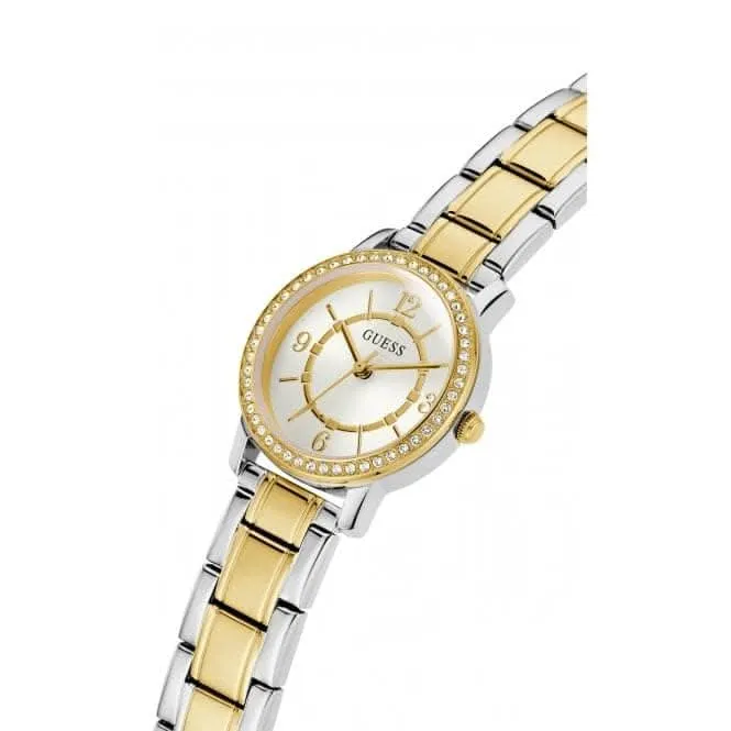 Montre Guess Ladies Melody en acier inoxydable avec finition or GW0468L4