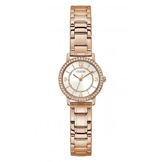 Montre Guess Ladies Melody en acier inoxydable or rose GW0468L3