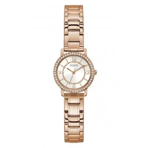 Montre Guess Ladies Melody en acier inoxydable or rose GW0468L3