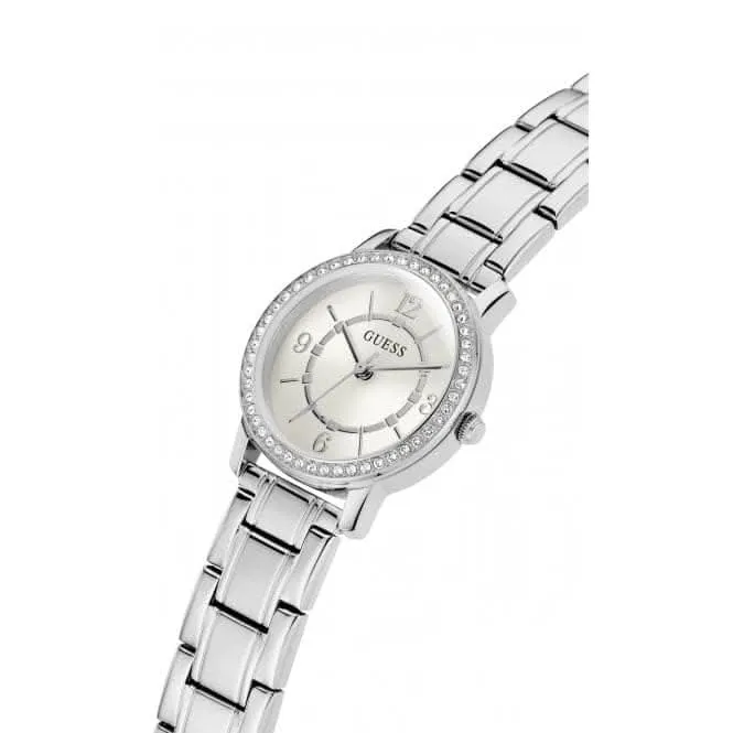 Montre Guess Ladies Melody en acier inoxydable argenté GW0468L1