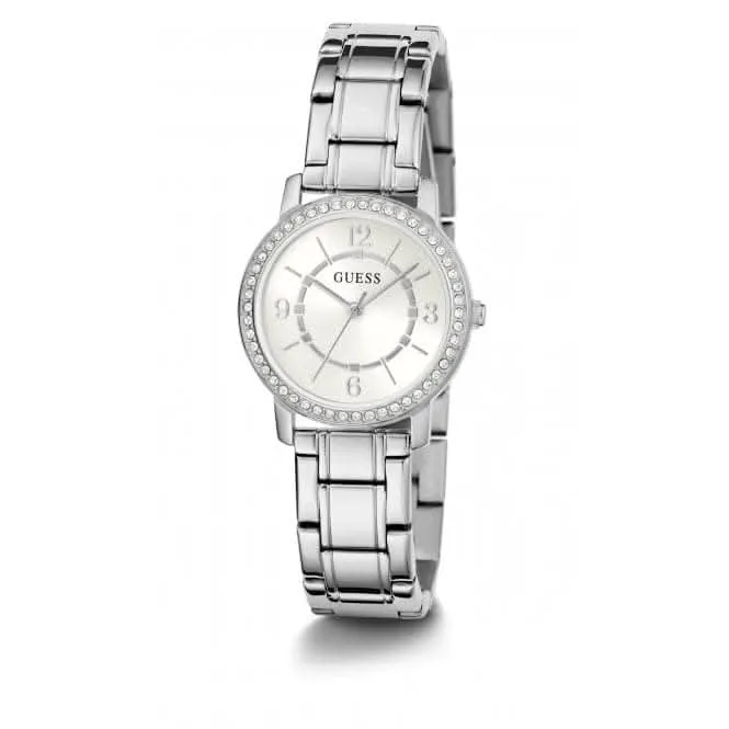 Montre Guess Ladies Melody en acier inoxydable argenté GW0468L1