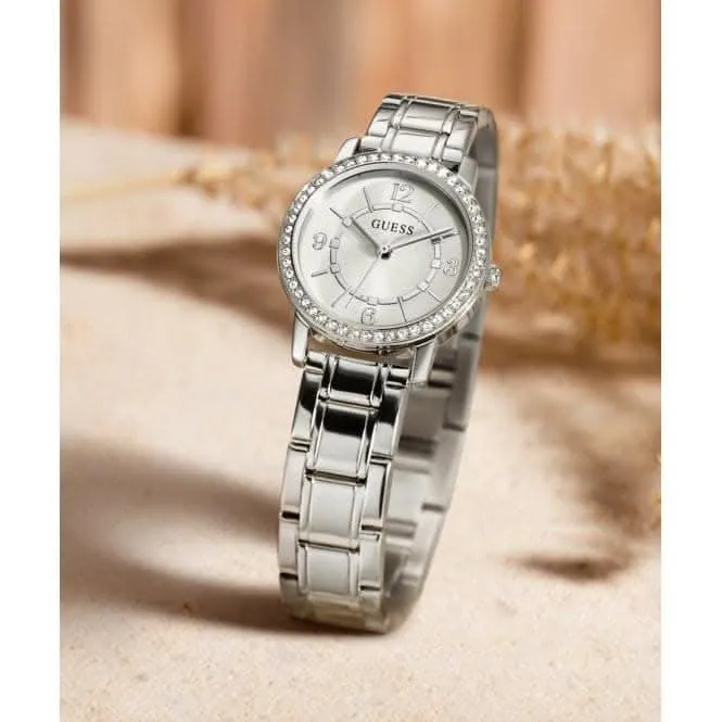 Montre Guess Ladies Melody en acier inoxydable argenté GW0468L1