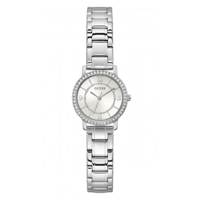 Montre Guess Ladies Melody en acier inoxydable argenté GW0468L1