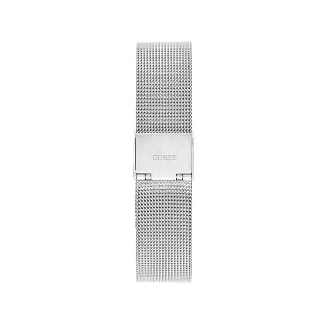 Montre Guess Ladies Nova en acier inoxydable avec bracelet maille argentée GW0243L1