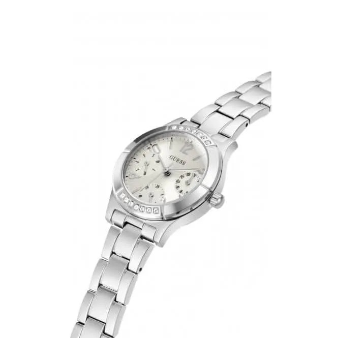 Montre Guess Ladies Piper en acier inoxydable argenté GW0413L1