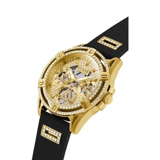Guess Ladies Queen Montre en Or Acier Inoxydable GW0536L3
