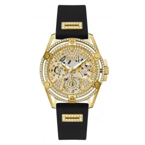 Guess Ladies Queen Montre en Or Acier Inoxydable GW0536L3