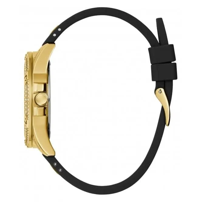Guess Ladies Queen Montre en Or Acier Inoxydable GW0536L3
