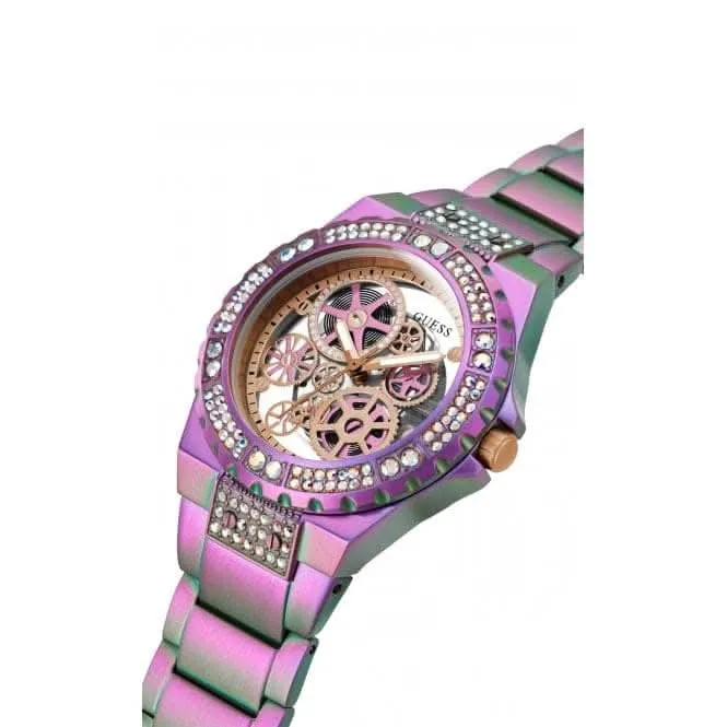 Montre Guess Ladies Reveal en acier inoxydable iridescent GW0302L3