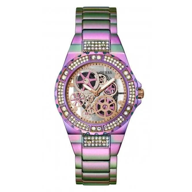 Montre Guess Ladies Reveal en acier inoxydable iridescent GW0302L3