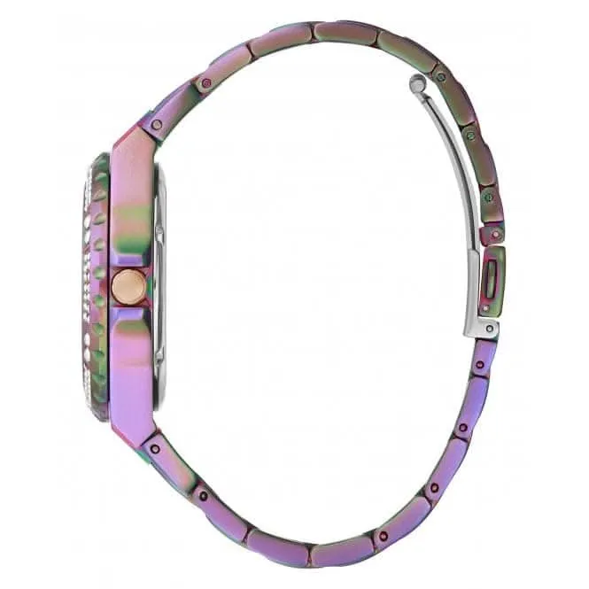 Montre Guess Ladies Reveal en acier inoxydable iridescent GW0302L3