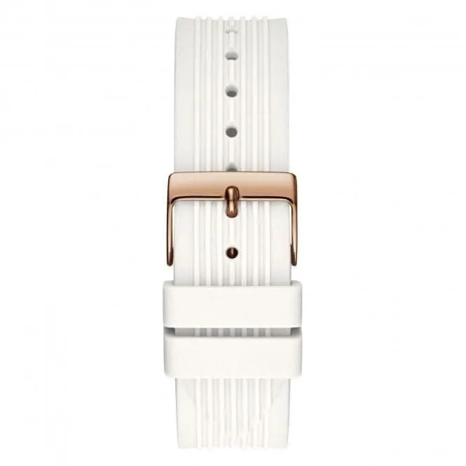 Montre Guess Ladies Sport en acier inoxydable blanc GW0030L3