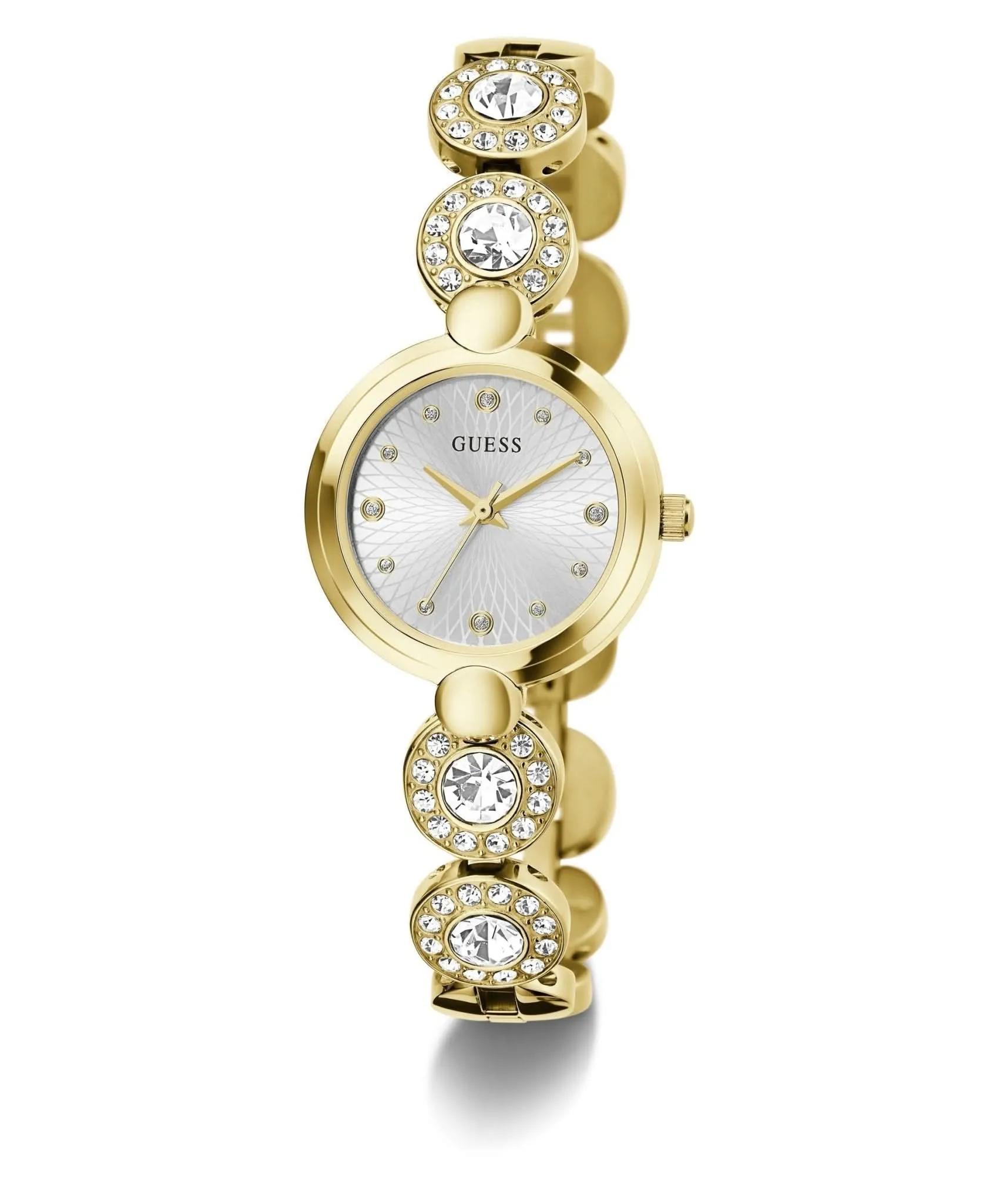 Montre Guess Ladies Stardom en acier recyclé ton or GW0757L2