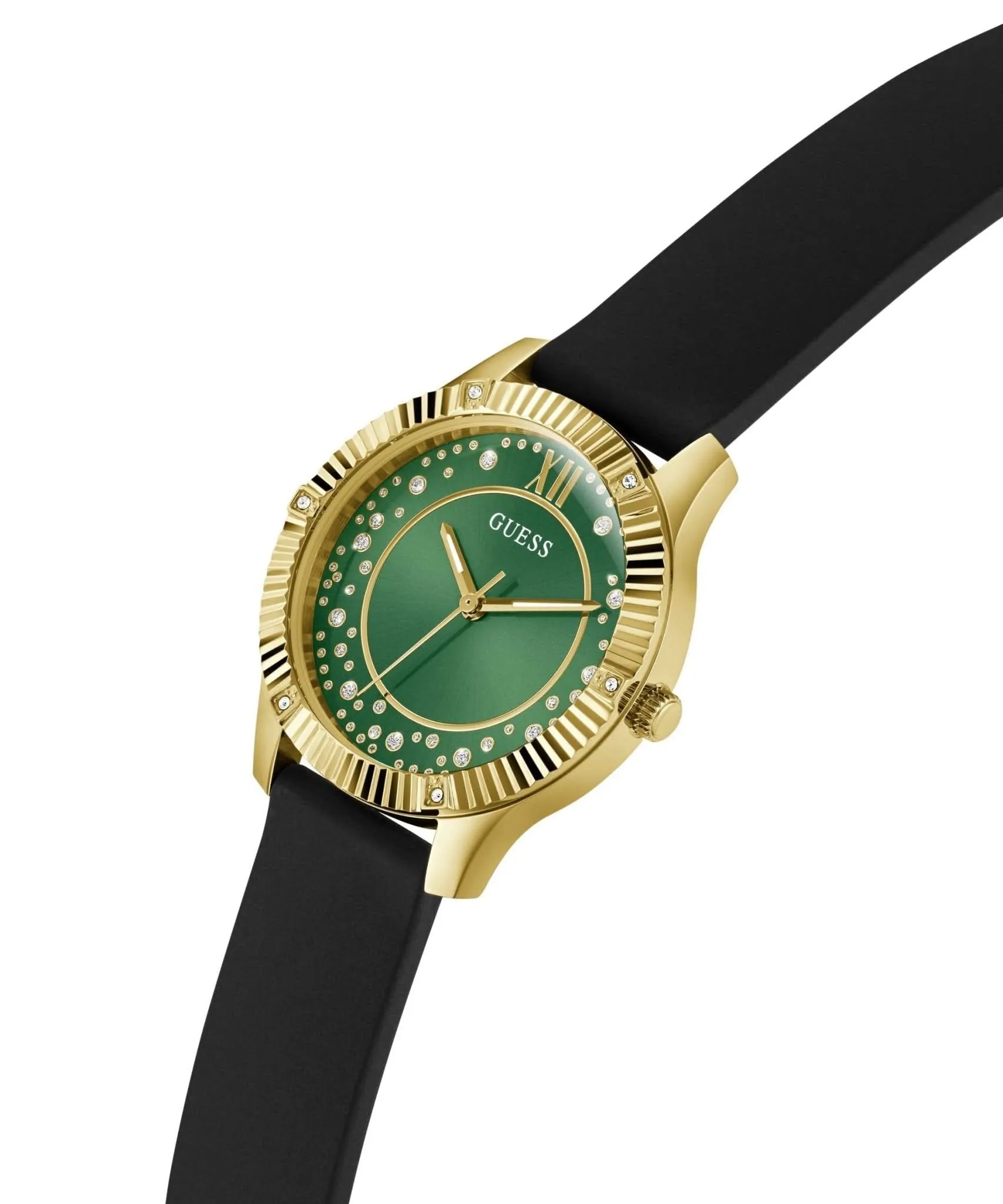 Montre Guess Ladies Starstruck en silicone doré GW0766L3