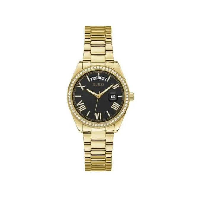 Montre Guess Luna pour Femme en Acier Inoxydable Doré GW0307L2