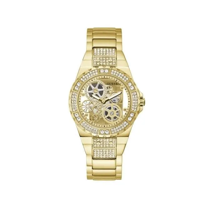 Montre Femme Trend Guess Révélation en Or Acier Inoxydable GW0302L2
