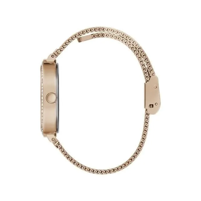 Montre Guess Tapestry Ladies Trend en acier inoxydable or rose GW0354L3