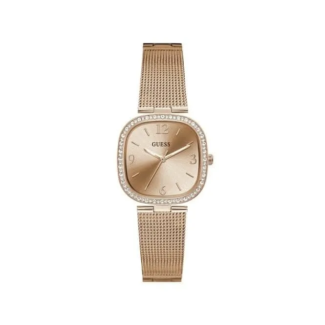 Montre Guess Tapestry Ladies Trend en acier inoxydable or rose GW0354L3