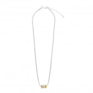 Collier Halo Silver And Gold 45cm   rallonge de 5cm 4516 Joma Jewellery