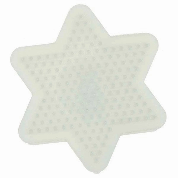 HAMA BIO Midi Bead Plate Star 10 x 9 cm