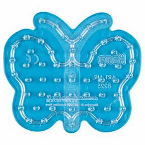 HAMA Maxi Pegboard Butterfly Transparent
