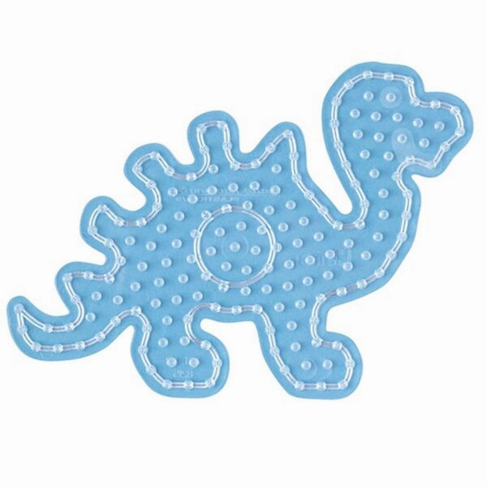 HAMA Maxi Pegboard Dinosaur Transparent