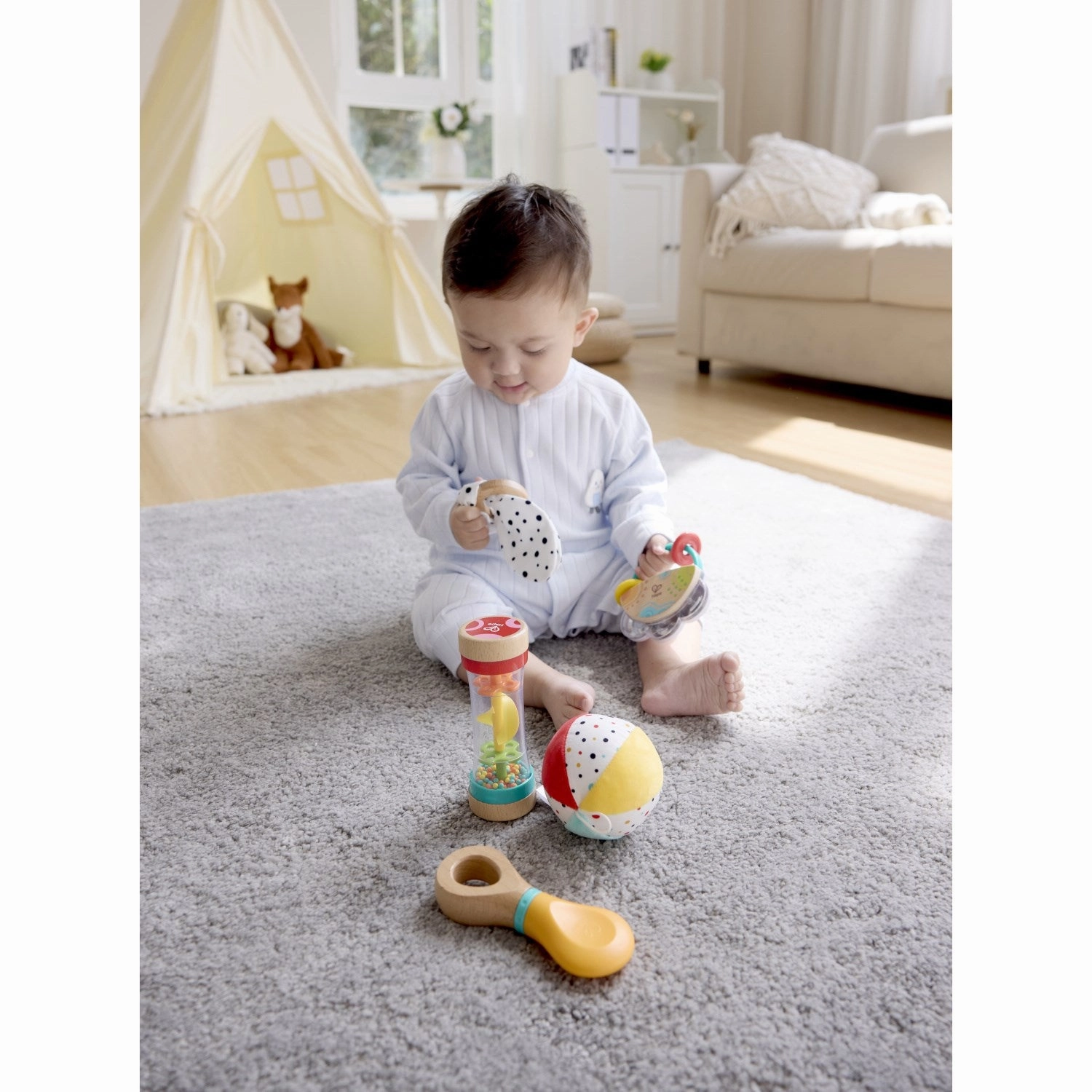 Hape 5-i-1 Baby Sensory Set