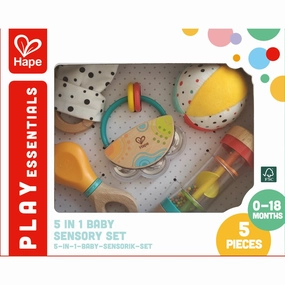 Hape 5-i-1 Baby Sensory Set