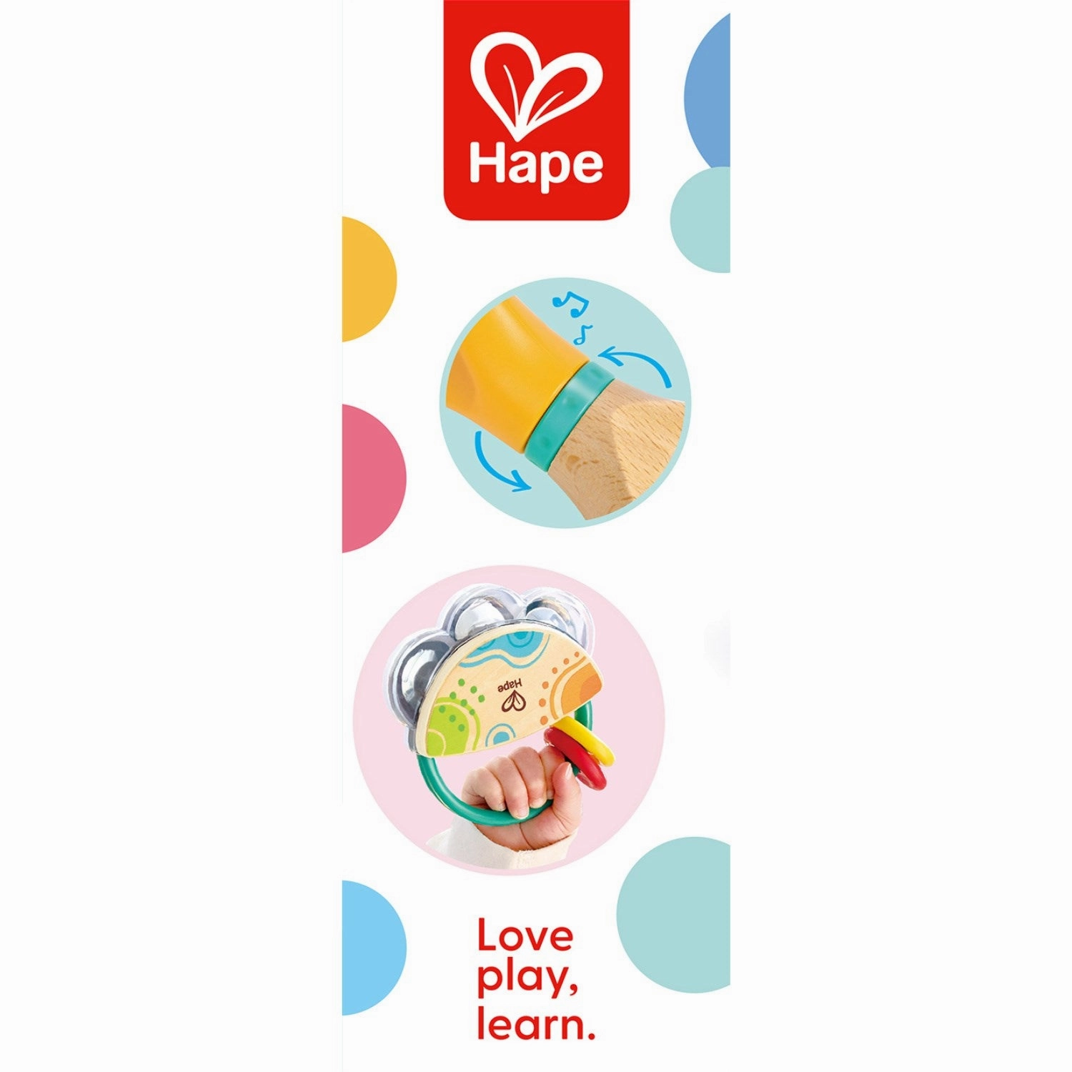 Hape 5-i-1 Baby Sensory Set