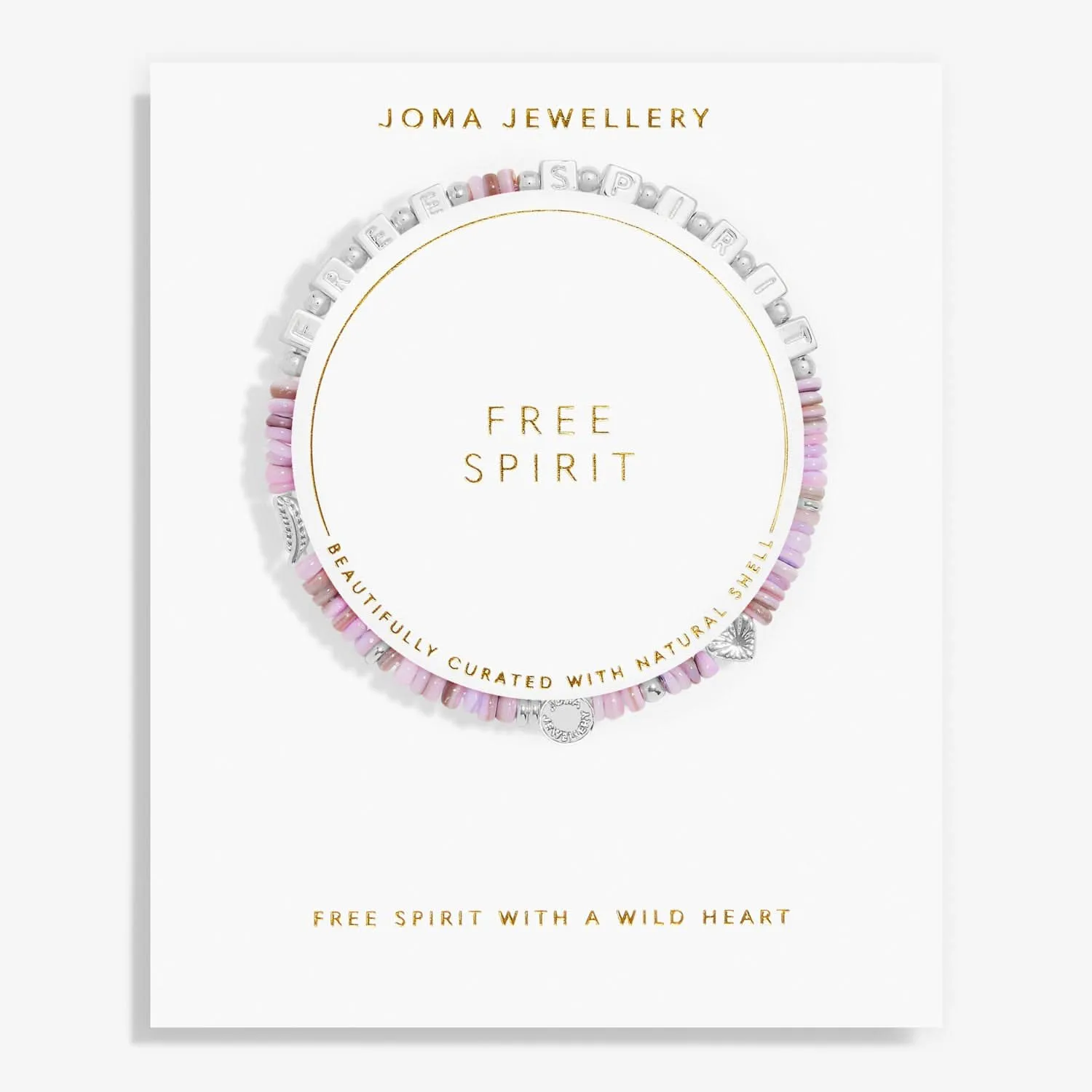 Bracelet en argent plaqué Free Spirit 